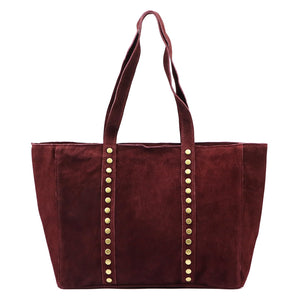 Luka 25-016 bordo spalvos natūralios odos rankinė bordo
