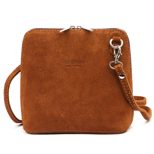 Barberinis 1703 camel-2 zomšinės odos rankinė camel-2