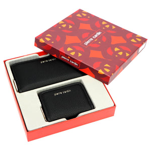 Pierre Cardin WX49 8822+5240 juodas dovanų rinkinys czarny