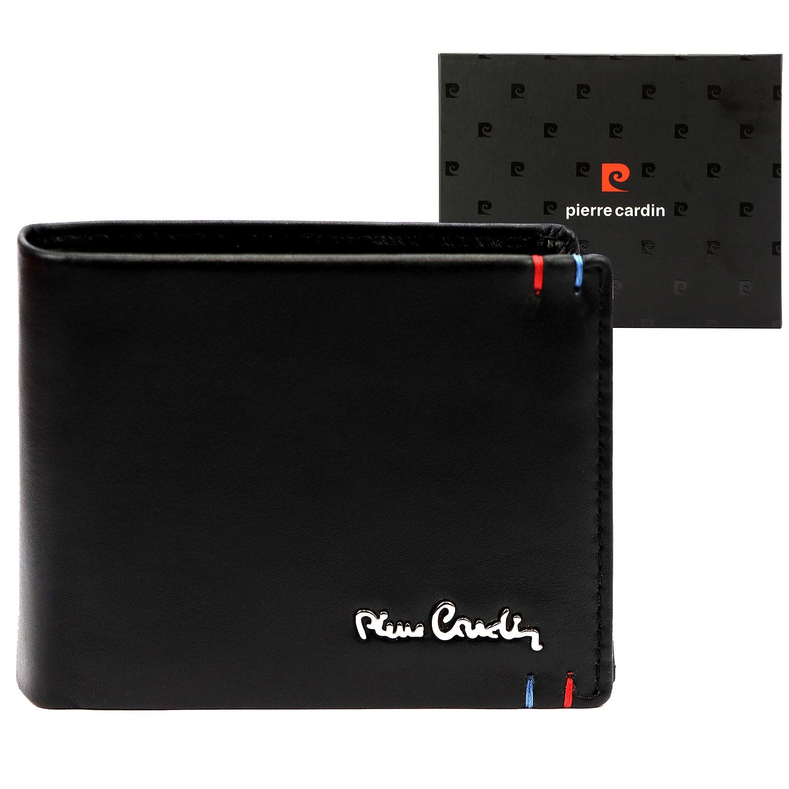Pierre Cardin YS606 324 juoda odinė piniginė czarny