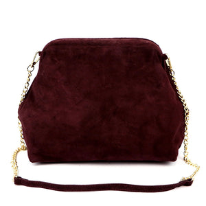 Luka 25-031 bordo spalvos odinė rankinė bordo