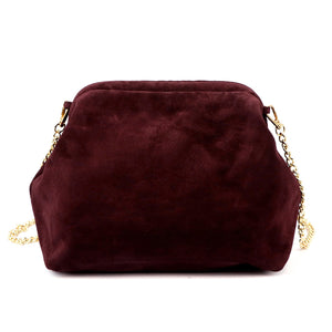 Luka 25-031 bordo spalvos odinė rankinė bordo