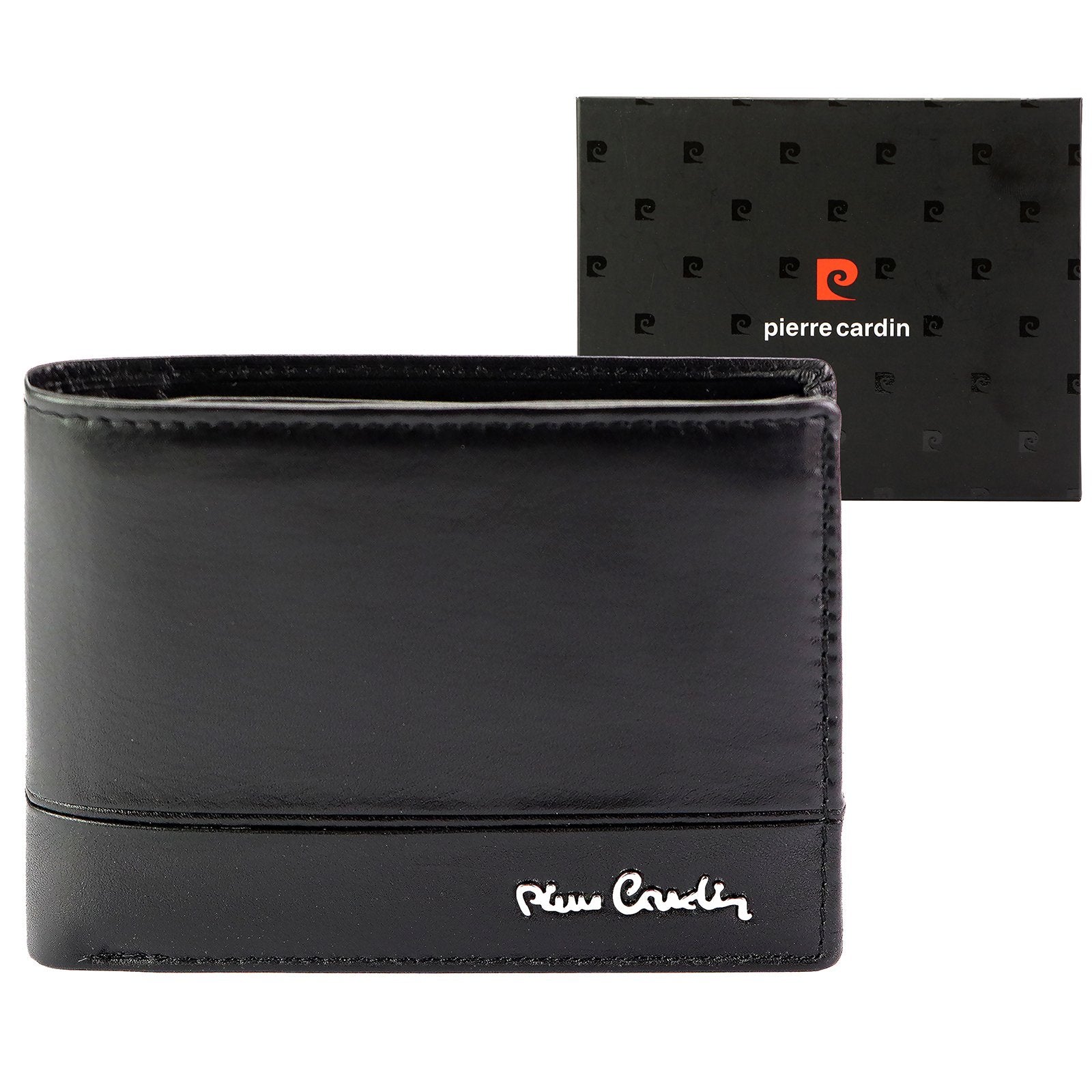 Pierre Cardin YS605 8806 juoda odinė piniginė czarny
