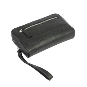 Pierre Cardin YS12 2800 juoda odinė rankinė czarny