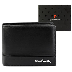 Pierre Cardin YS605 324 juoda piniginė czarny