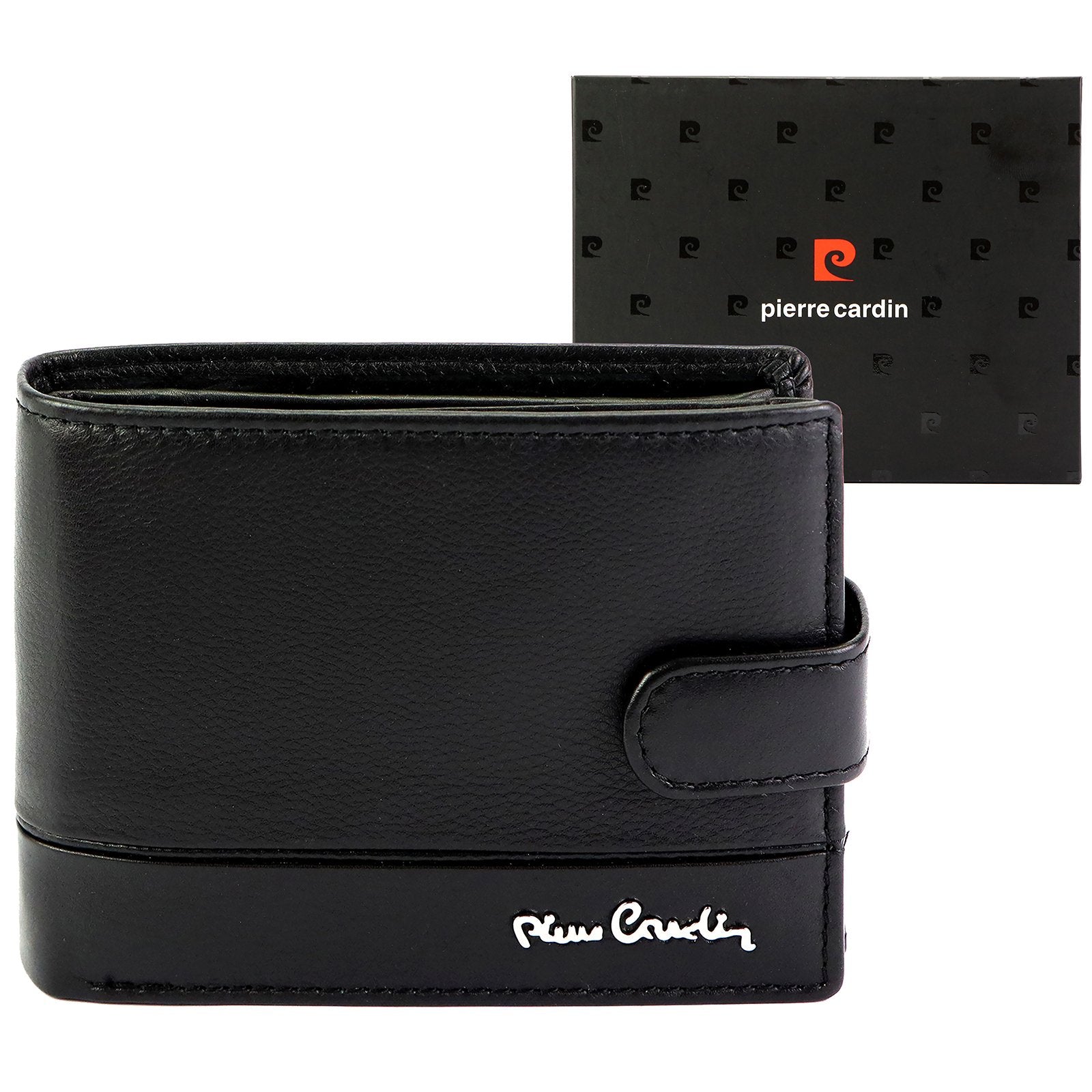 Pierre Cardin YS605 324A juoda odinė piniginė czarny