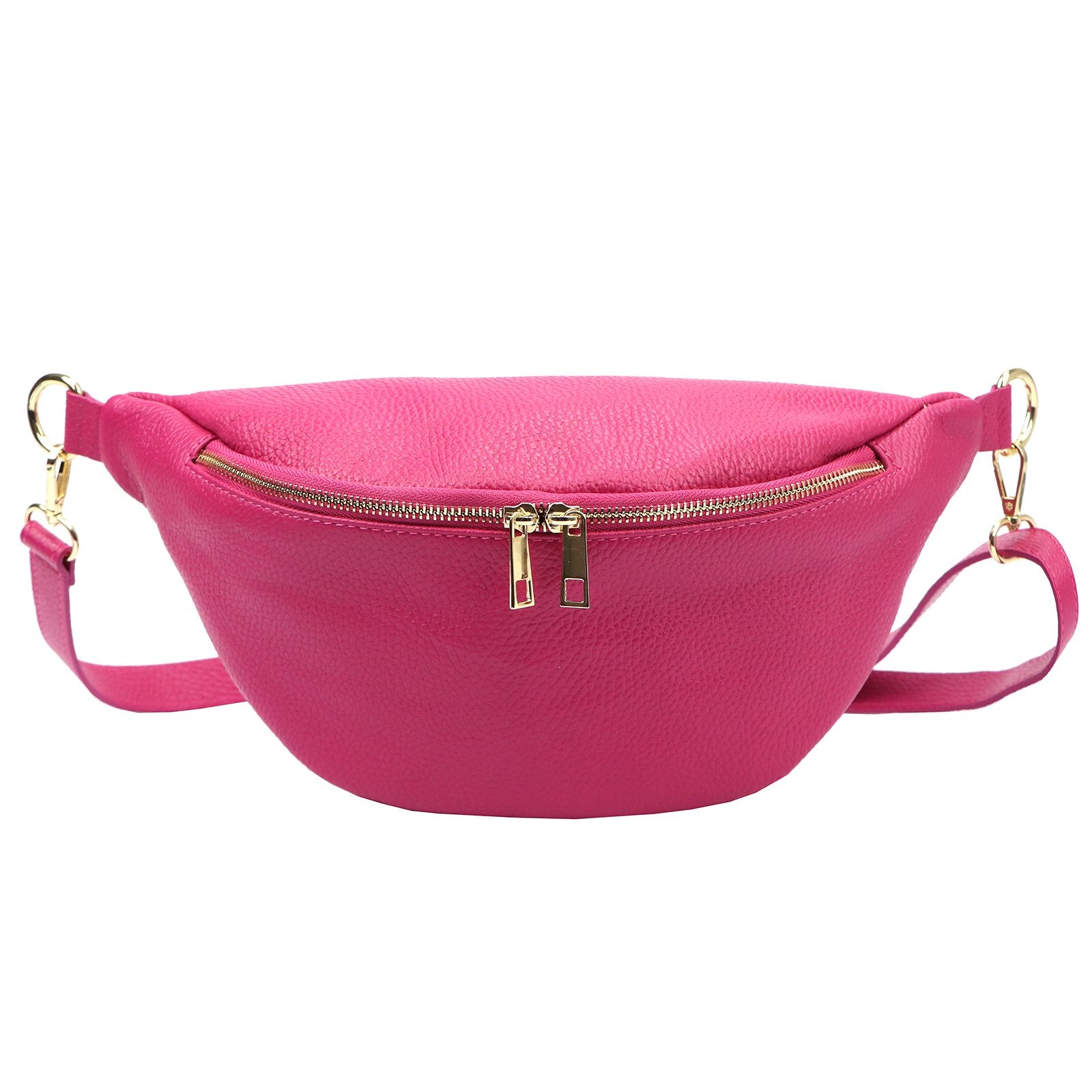 Luka 26-111 DOLLARO fuksijos spalvos odinė rankinė fuksja