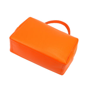 Luka 26-085 DOLLARO oranžinė odinė rankinė pomarańczowy