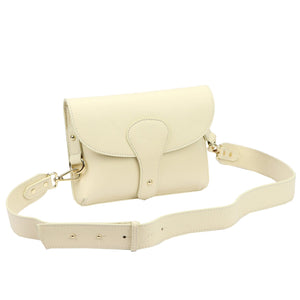 Luka 24-076 D Dollaro Instagramka kreminė odinė rankinė śmietankowy
