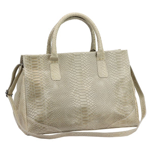Camilla PREMIUM 10.020 taupe natūralios odos rankinė taupe