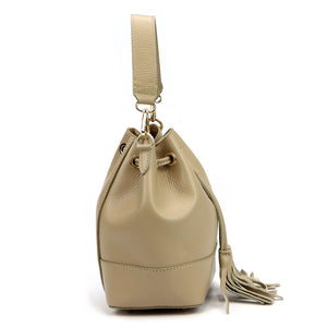 Luka 26-114 DOLLARO natūralios odos rankinė, taupe taupe