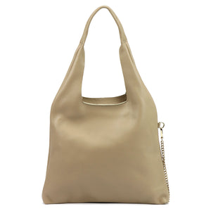 Luka 26-096 DOLLARO taupe natūralios odos rankinė taupe