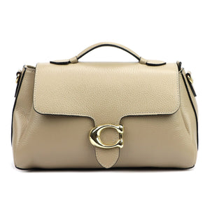 Camilla PREMIUM 10.022 DOLLARO taupe natūralios odos rankinė taupe