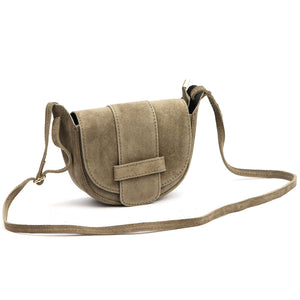 Luka 25-049-3 taupe natūralios odos rankinė taupe