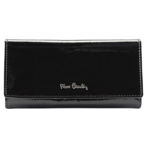 Pierre Cardin 02 LEAF-N 100 juoda piniginė czarny