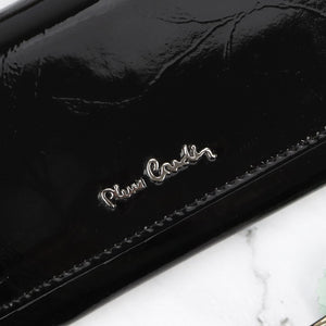 Pierre Cardin 02 LEAF-N 100 juoda piniginė czarny
