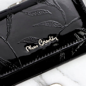 Pierre Cardin 02 LEAF-N 117 juoda piniginė czarny
