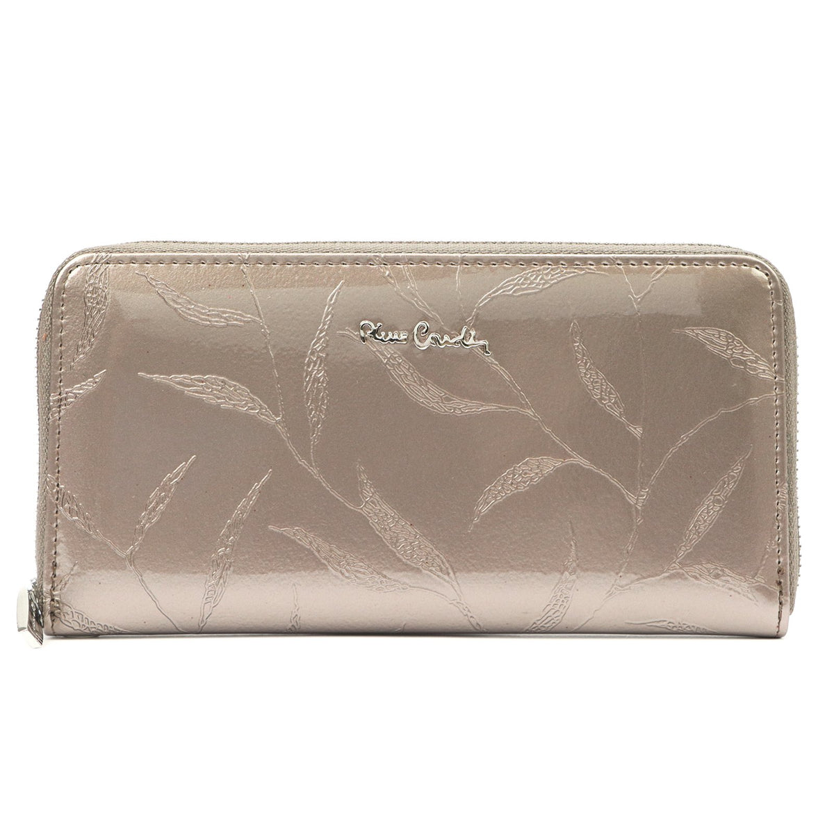 Pierre Cardin 02 LEAF 119 pelenų pilka piniginė popiel