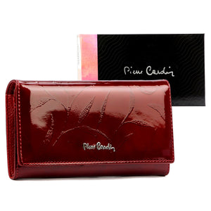 Pierre Cardin 02 LEAF-N 114 bordo piniginė bordo
