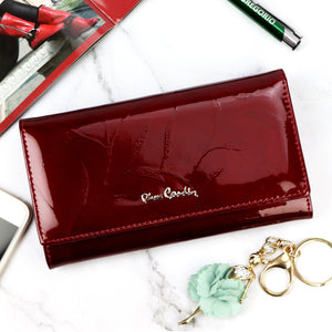 Pierre Cardin 02 LEAF-N 114 bordo piniginė bordo