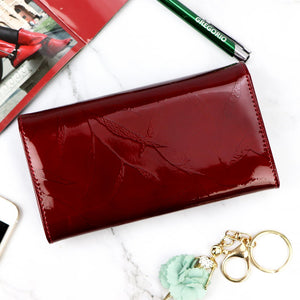 Pierre Cardin 02 LEAF-N 114 bordo piniginė bordo