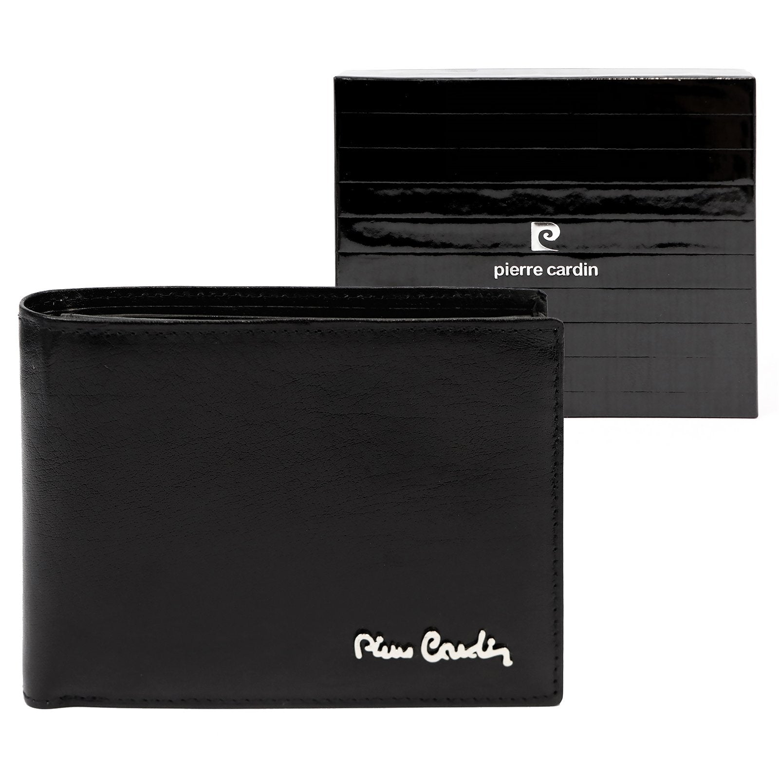 Pierre Cardin YS520.1 8806 RFID juoda piniginė czarny