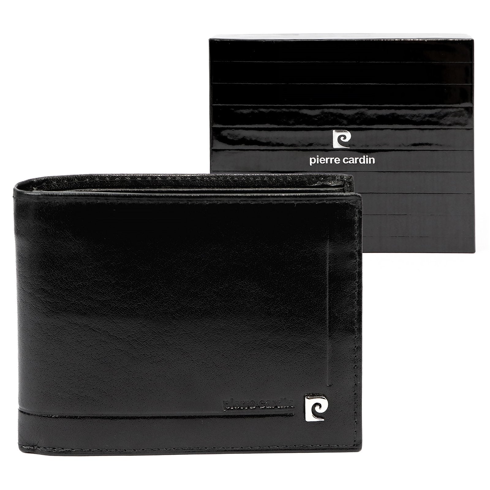 Pierre Cardin YS507.1 8806 RFID juoda odinė piniginė czarny