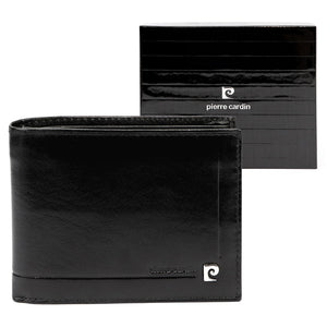 Pierre Cardin YS507.1 8806 RFID juoda odinė piniginė czarny