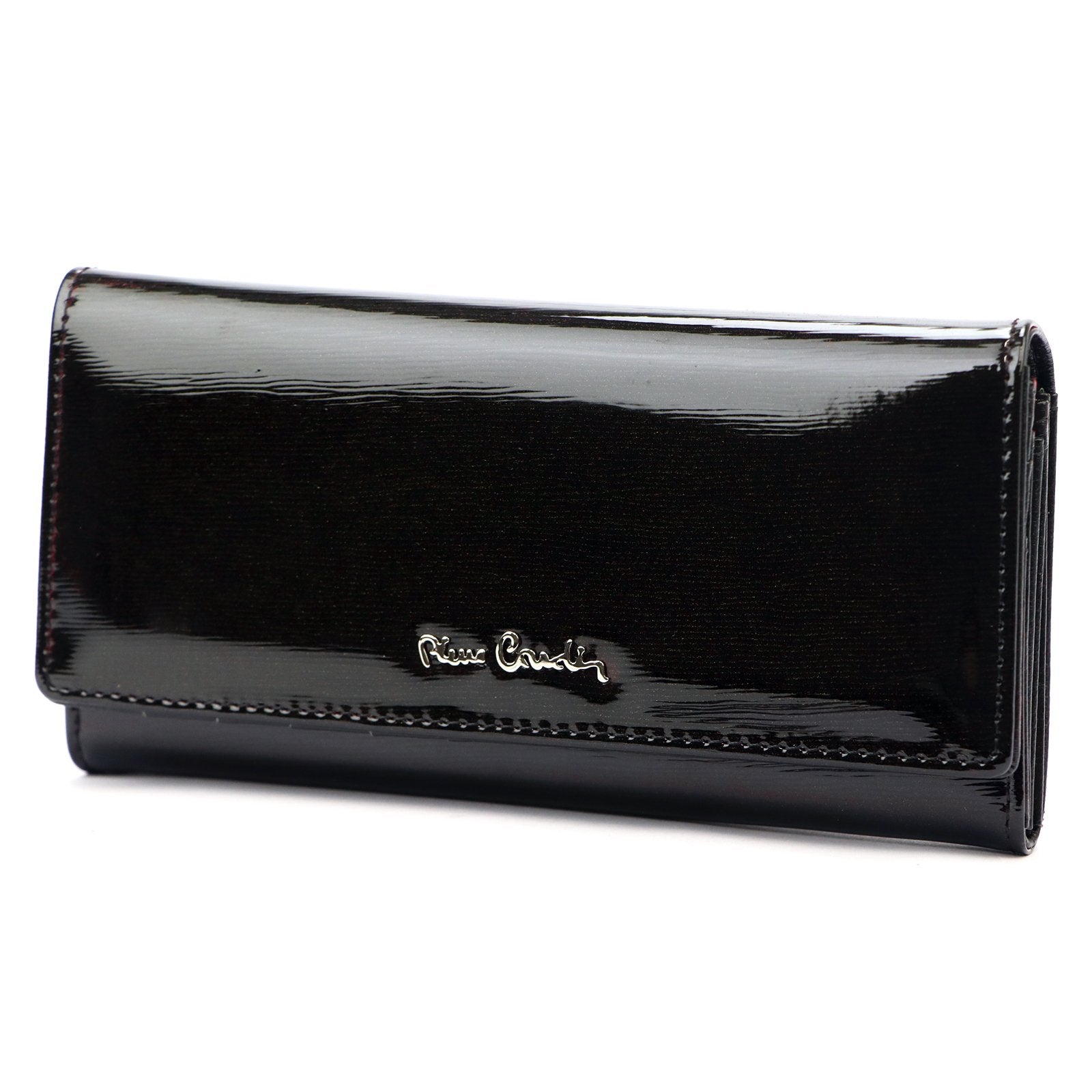 Pierre Cardin 05 LINE 100 juoda odinė piniginė czarny