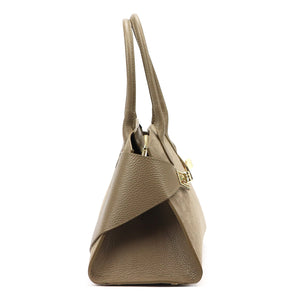 Luka 26-006 taupe natūralios odos rankinė taupe