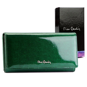 Pierre Cardin 05 LINE 102 žalia piniginė zielony