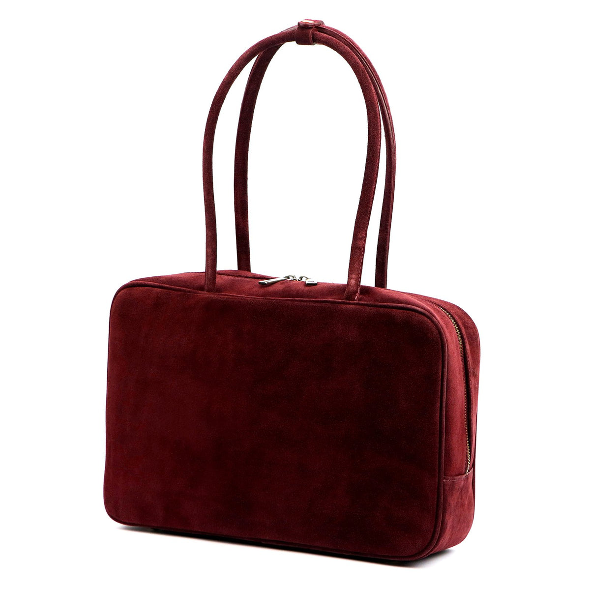 Luka 25-067 bordinė odinė rankinė bordo