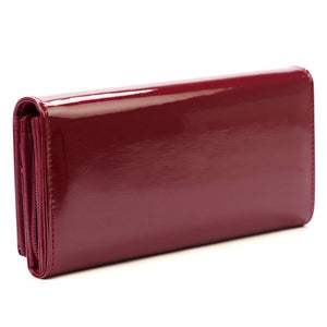 Pierre Cardin 05 LINE 106 violetinė odinė piniginė fioletowy
