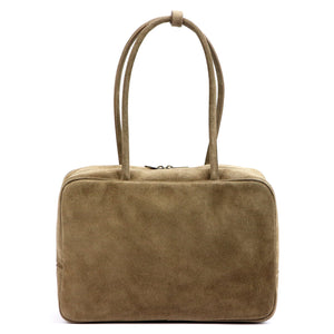 Luka 25-067 taupe natūralios odos rankinė taupe