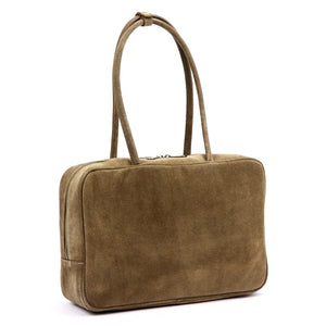 Luka 25-067 taupe natūralios odos rankinė taupe