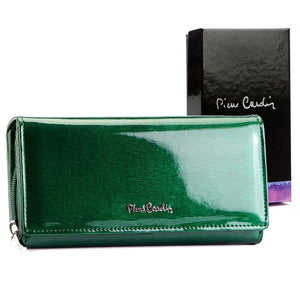 Pierre Cardin 05 LINE 106 žalia piniginė zielony