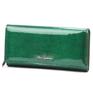 Pierre Cardin 05 LINE 106 žalia piniginė zielony