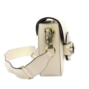 Luka 20-095 kreminė natūralios odos rankinė cream