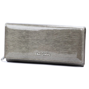 Pierre Cardin 05 LINE 106 pilka natūralios odos piniginė popiel
