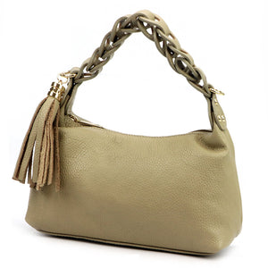Luka 26-032 DOLLARO taupe odinė rankinė taupe