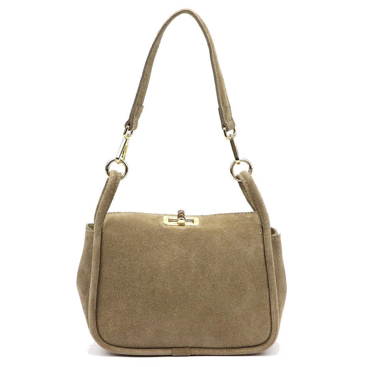 Luka 26-172 taupe natūralios odos rankinė taupe