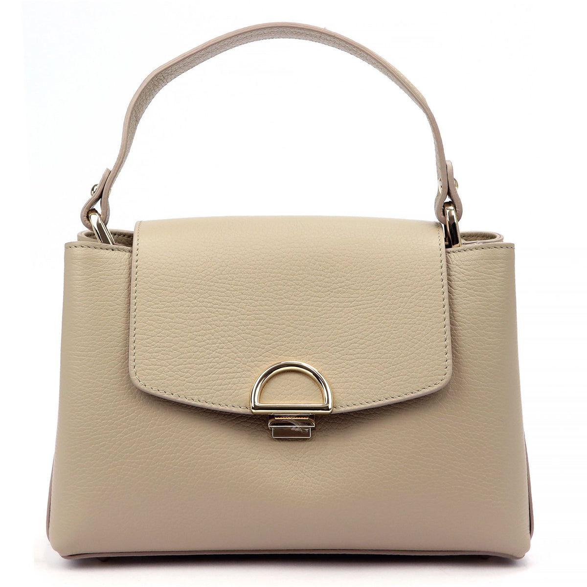Luka 24-036 DOLLARO taupe odinė rankinė taupe
