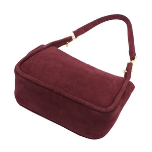 Luka 26-172 bordo odinė rankinė bordo