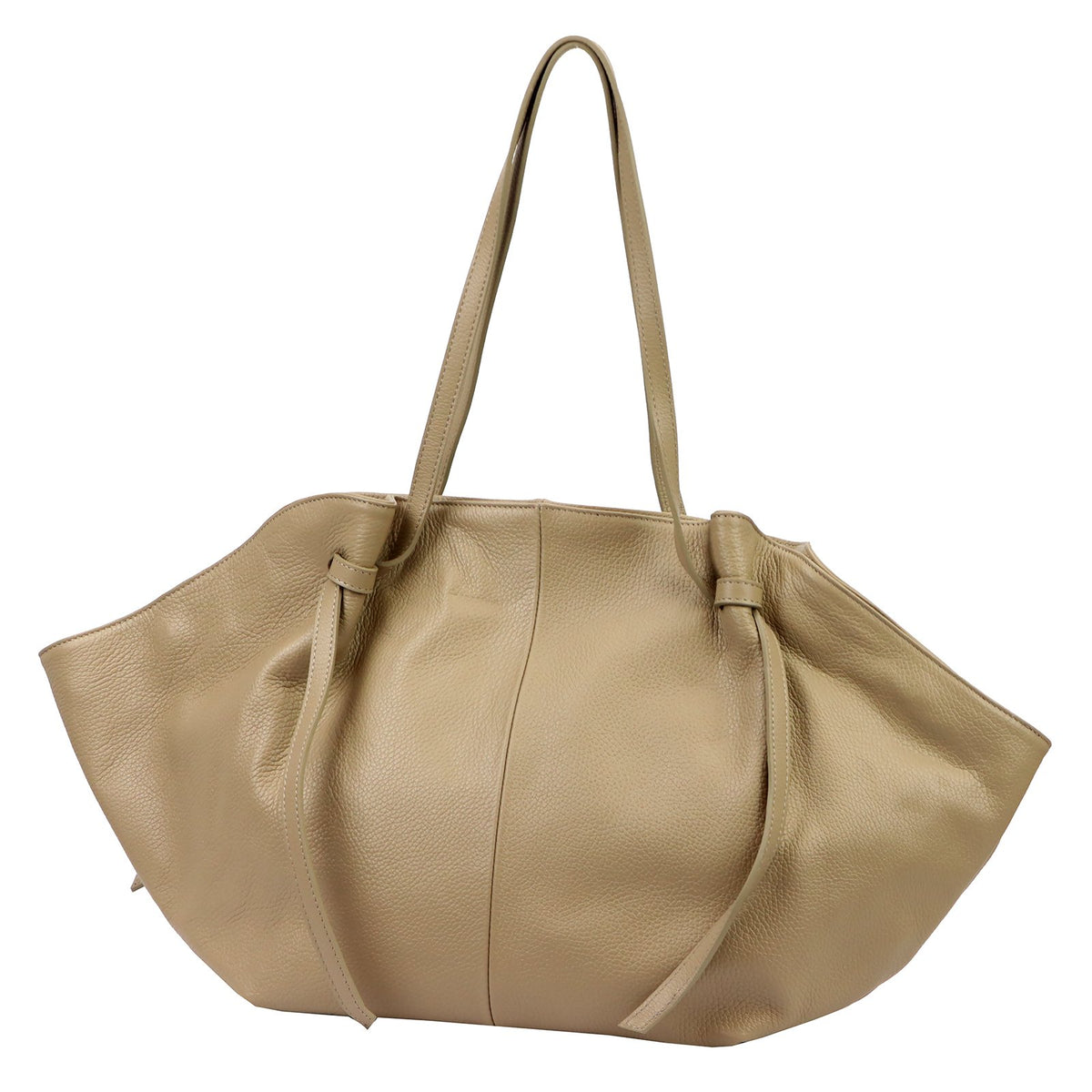 Luka 26-012 DOLLARO taupe natūralios odos rankinė taupe