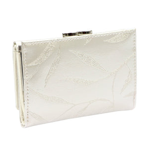 Pierre Cardin 02 LEAF 117 kreminė piniginė cream