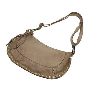 VS 063-598 taupe natūralios odos rankinė taupe