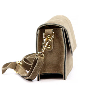 Luka 25-070 taupe natūralios odos rankinė taupe