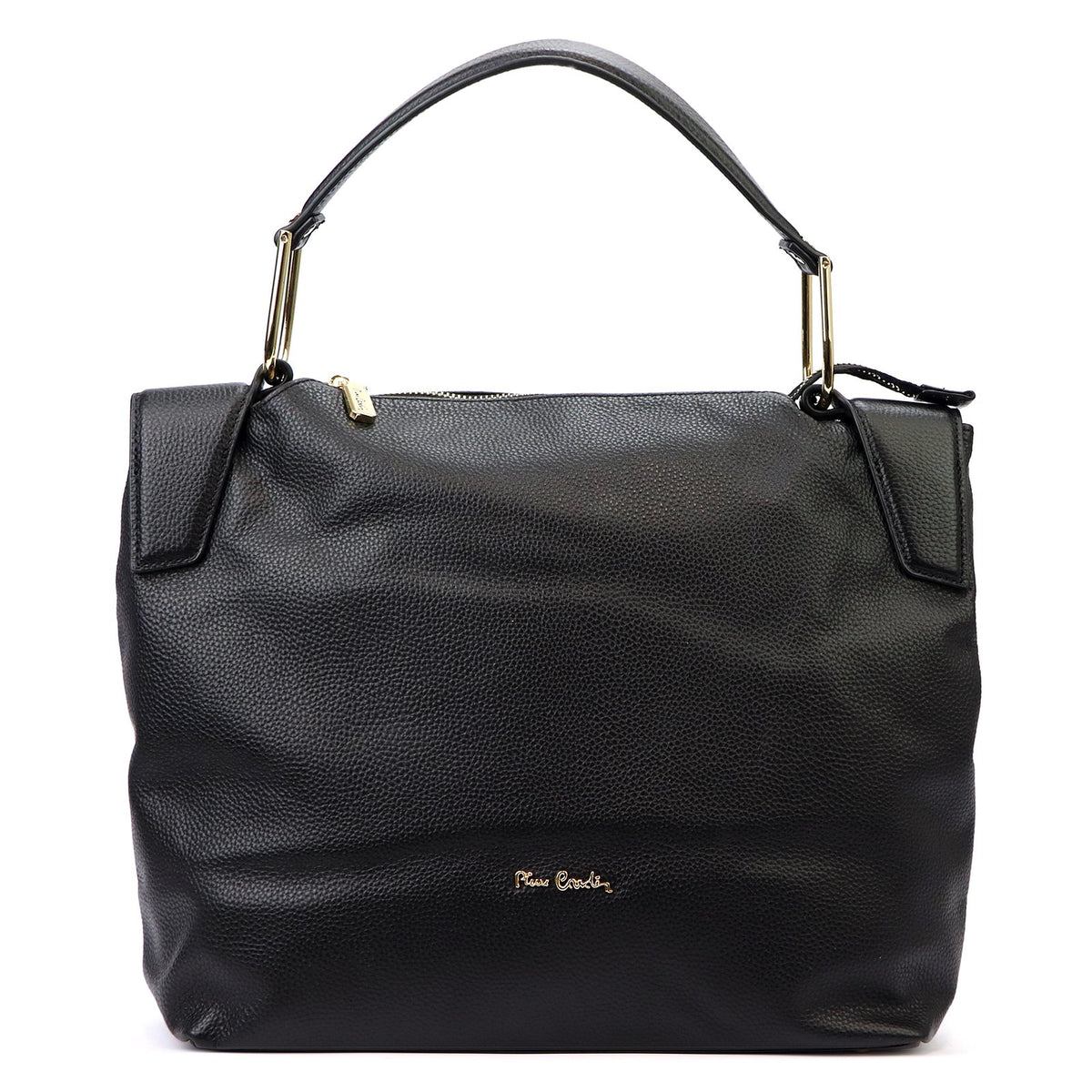Pierre Cardin 55092 FRZ DOLLARO juoda odinė rankinė czarny