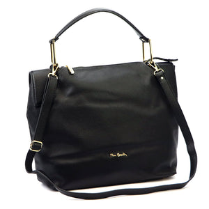 Pierre Cardin 55092 FRZ DOLLARO juoda odinė rankinė czarny