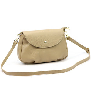 Luka 26-109 DOLLARO taupe natūralios odos rankinė taupe